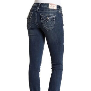 True Religion Flap Pocket Straight Jeans